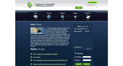 Desktop Screenshot of carbonesci.com