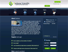 Tablet Screenshot of carbonesci.com